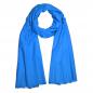 Preview: Seidenflanell Stola Blau